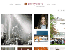 Tablet Screenshot of kerrycarty.com